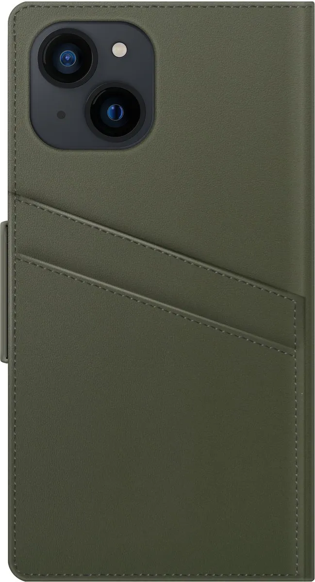 iDeal of Sweden Atelier Wallet iPhone 13 - Intense Khaki
