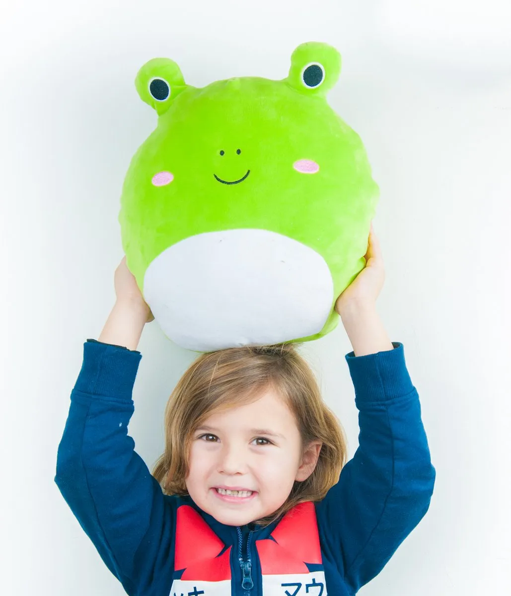 RyC Toys Squishy Kikker 30cm - Zacht Pluche Speelgoed