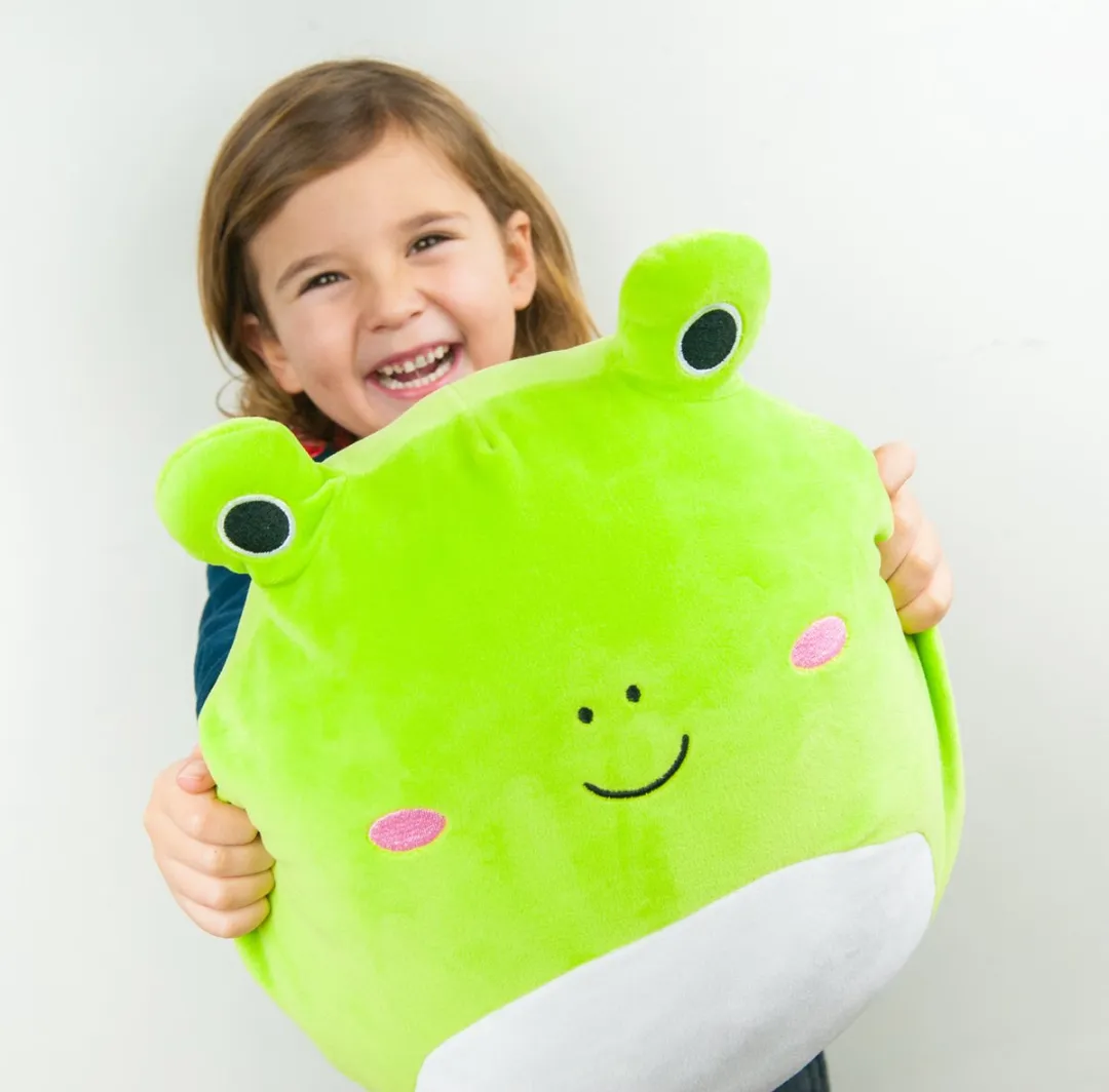 RyC Toys Squishy Kikker 30cm - Zacht Pluche Speelgoed