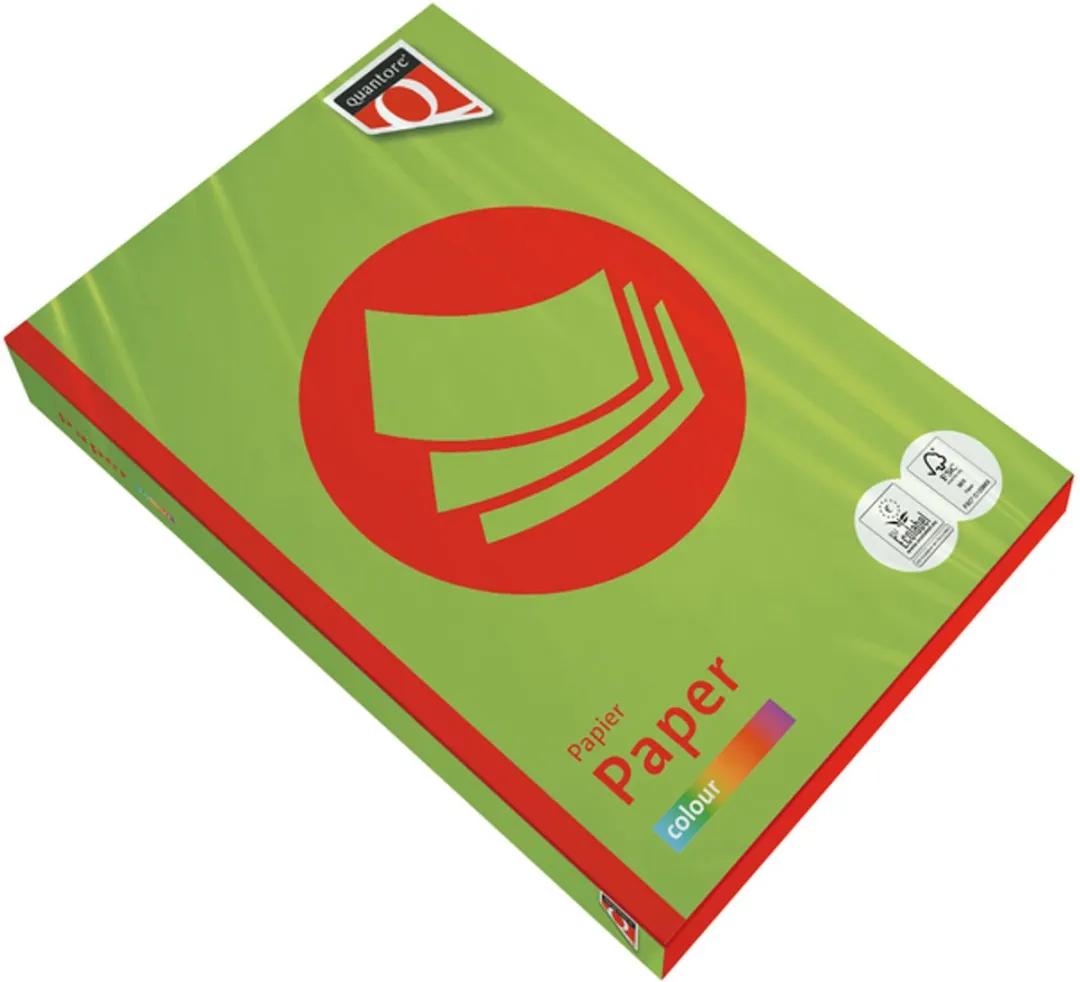 Quantore Kopieerpapier A4 Helgroen 160gr