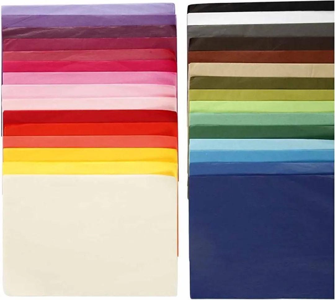 Creativ Company Tissuepapier A4 - 30 Kleuren - 300 Vel