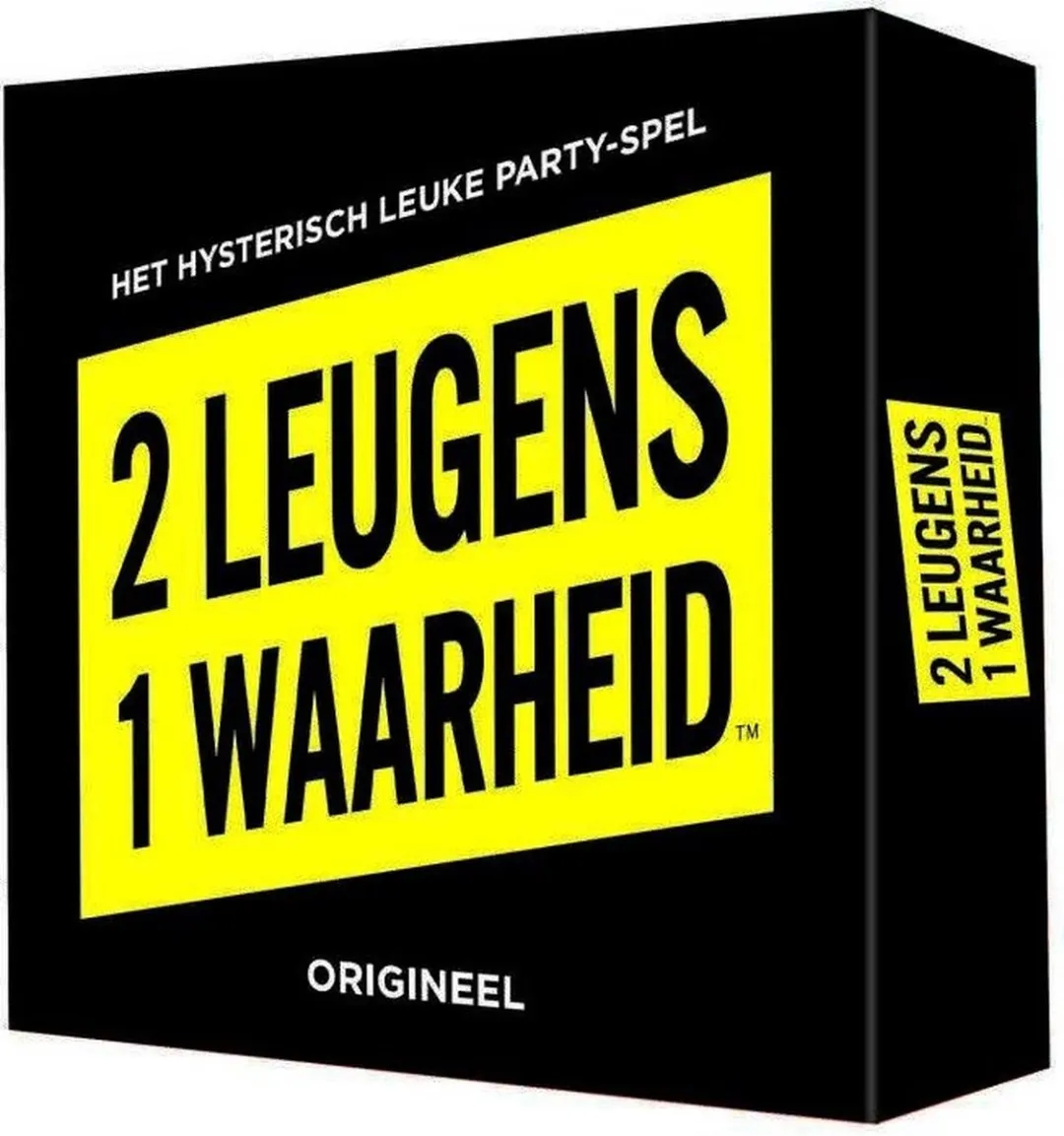 Hygge Games 2 Leugens 1 Waarheid Partyspel - KOE-620146