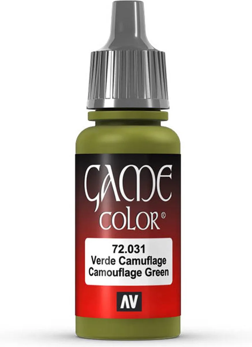 Vallejo Game Color Acrylverf Camouflage Green 18ml