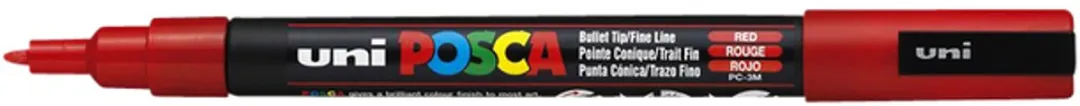 Posca PC-3M Fine Tip Verfstiften