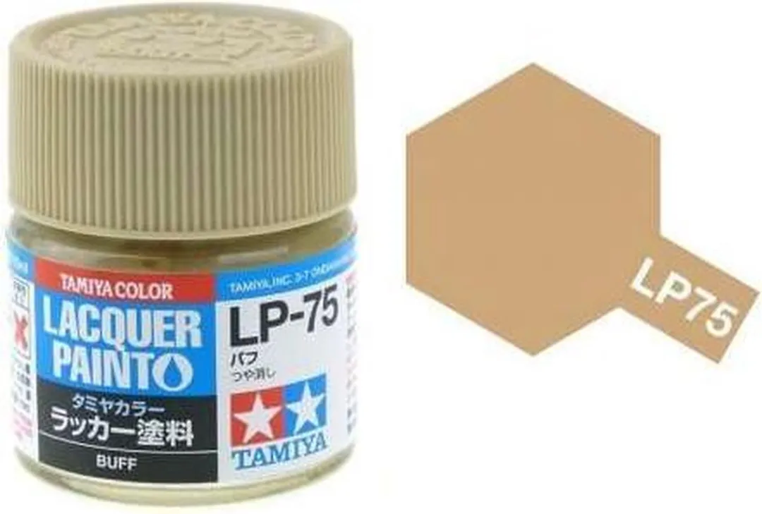 Tamiya LP-75 Buff Enamel Verf 10ml