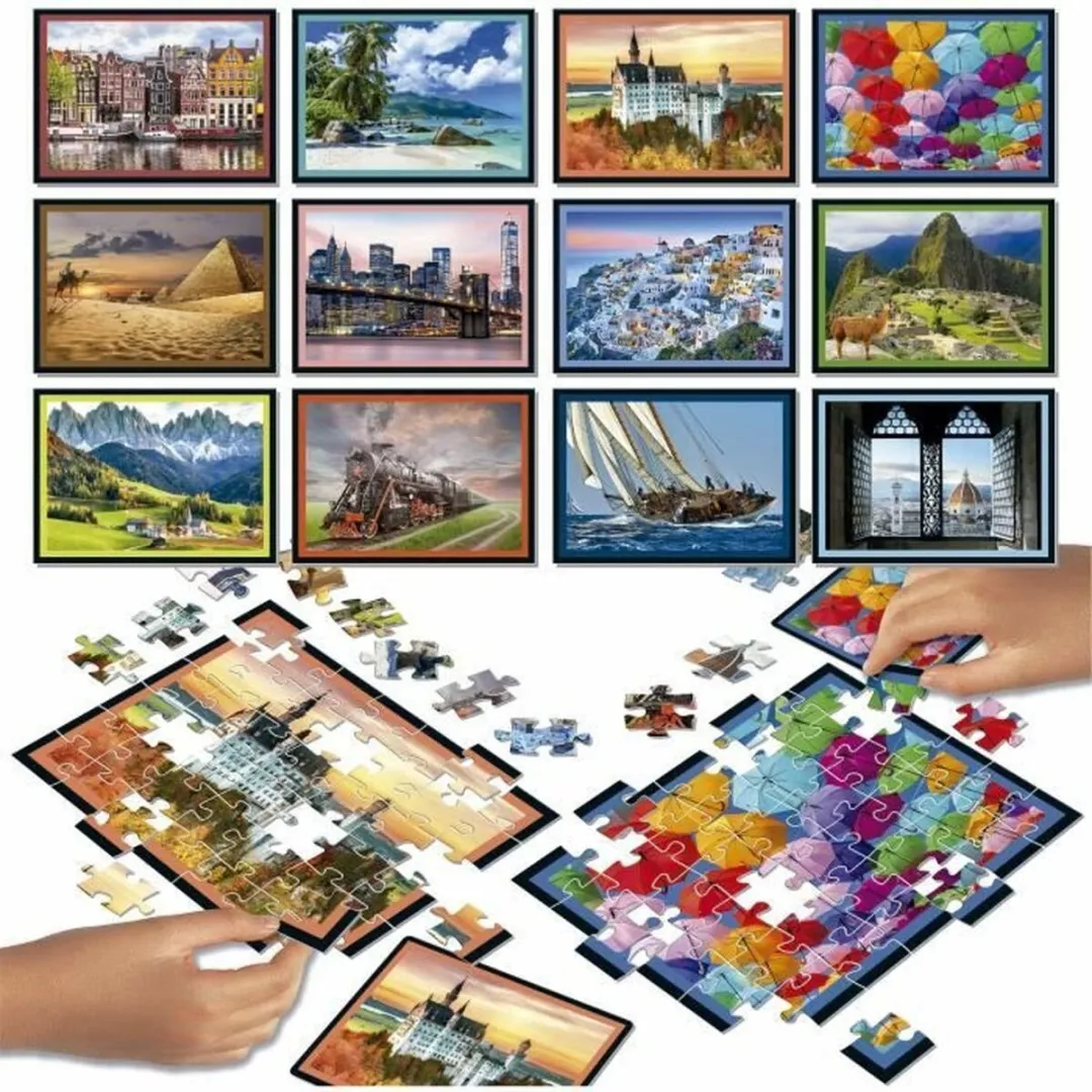 Educa Battle Travel Puzzel - 42 Onderdelen - 12 Stuks