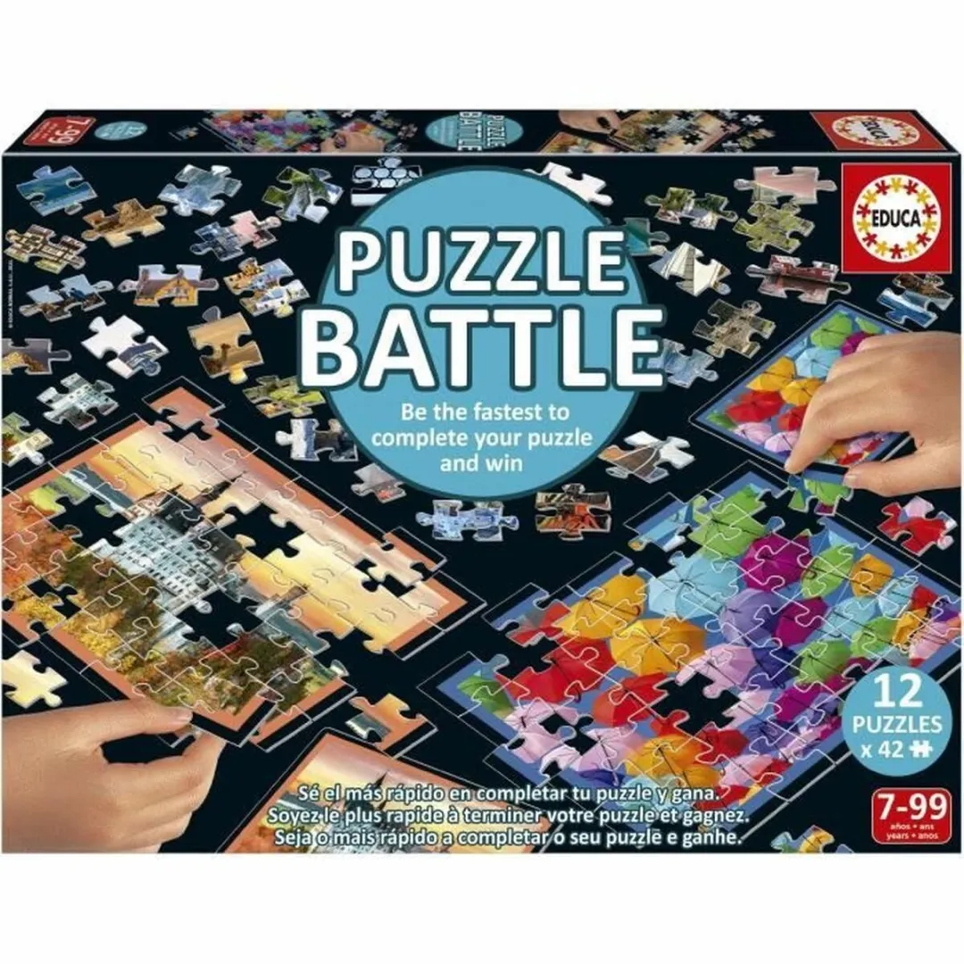 Educa Battle Travel Puzzel