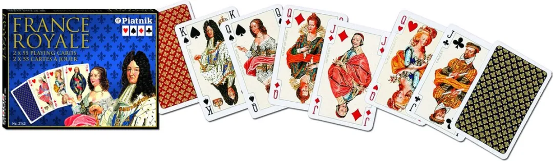 Piatnik France Royale Pokerkaarten - 2142