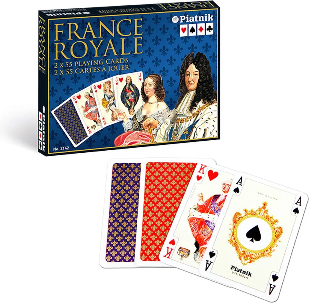 Piatnik France Royale Pokerkaarten - 2142