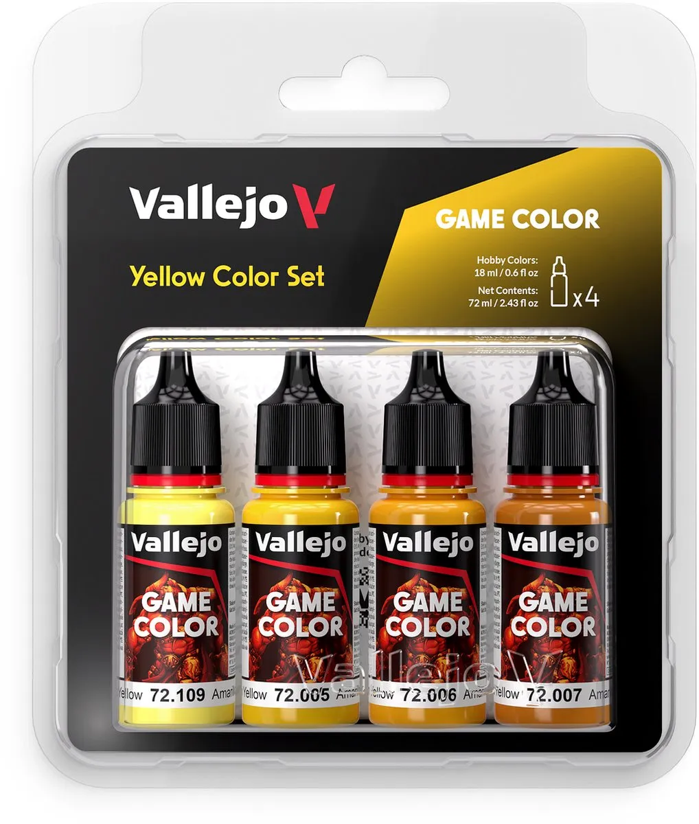 Vallejo Game Color Acrylverf Geel