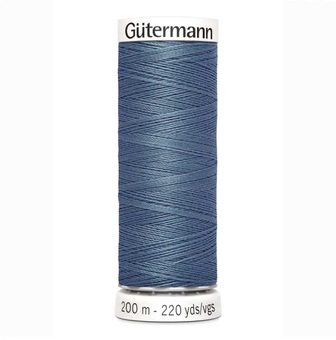 Gutermann Polyester Naaigaren 200m - Blauw