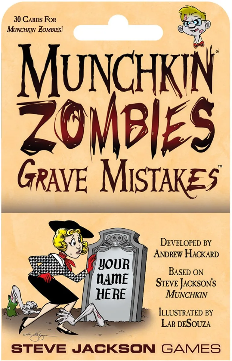 Steve Jackson Games Munchkin Zombies Grave Mistakes Uitbreiding