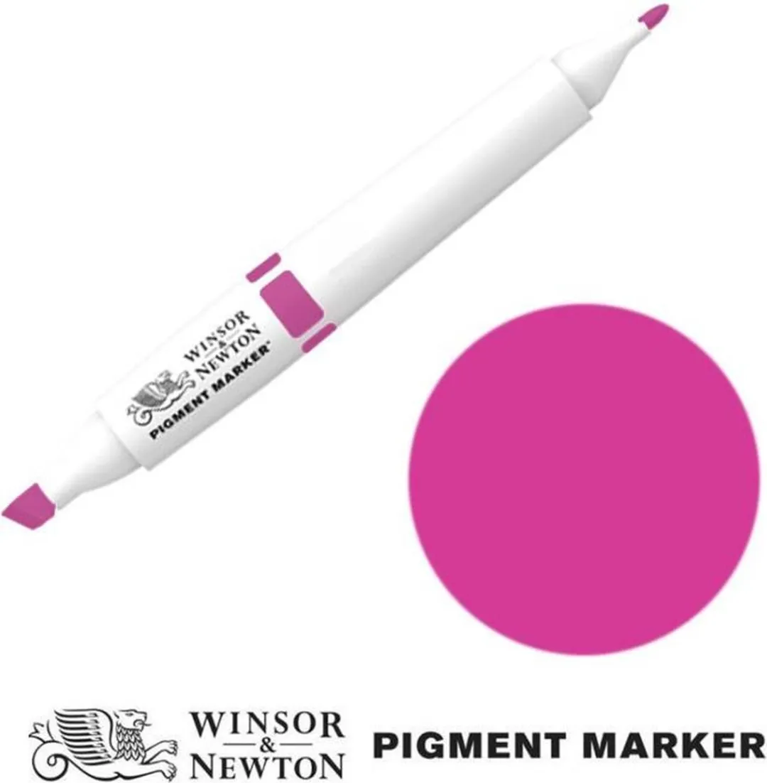 Winsor & Newton Pigment Marker Quinacridone Magenta 0202/545