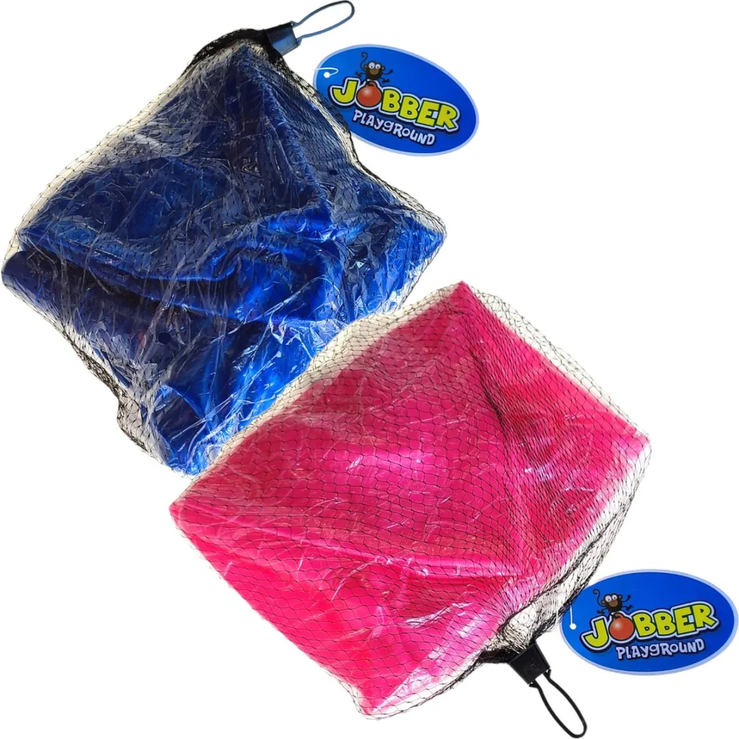 Jobber Toys Skippybal 45cm - Roze & Blauw