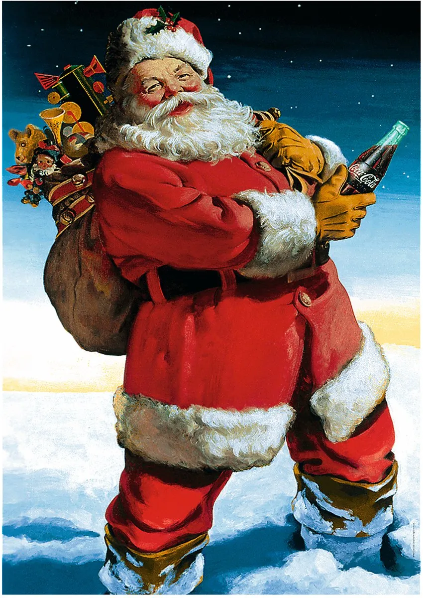 Trefl Coca-Cola Kerstpuzzel 1000 Stuks - FSC Karton