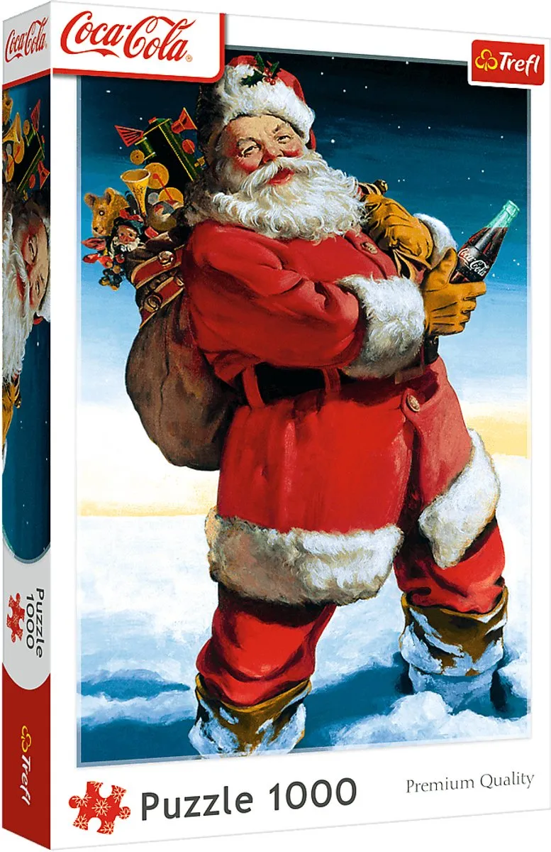 Trefl Coca-Cola Kerstpuzzel 1000 Stuks - FSC Karton
