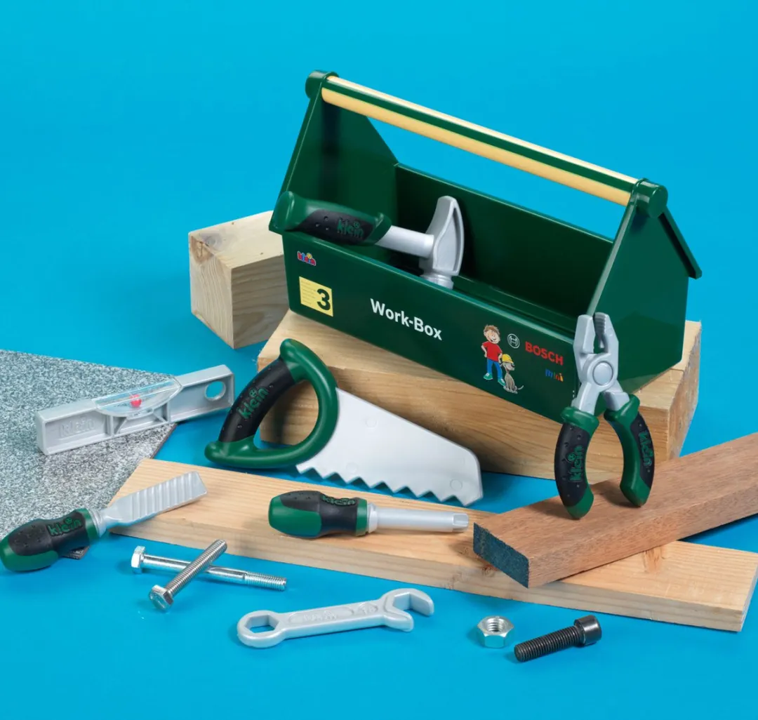 Klein Toys Bosch Mini Speelgoed Gereedschapkoffer - Meerkleurig
