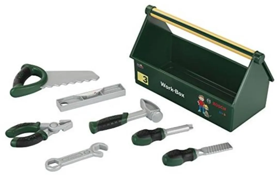 Klein Toys Bosch Mini Speelgoed Gereedschapkoffer - Meerkleurig