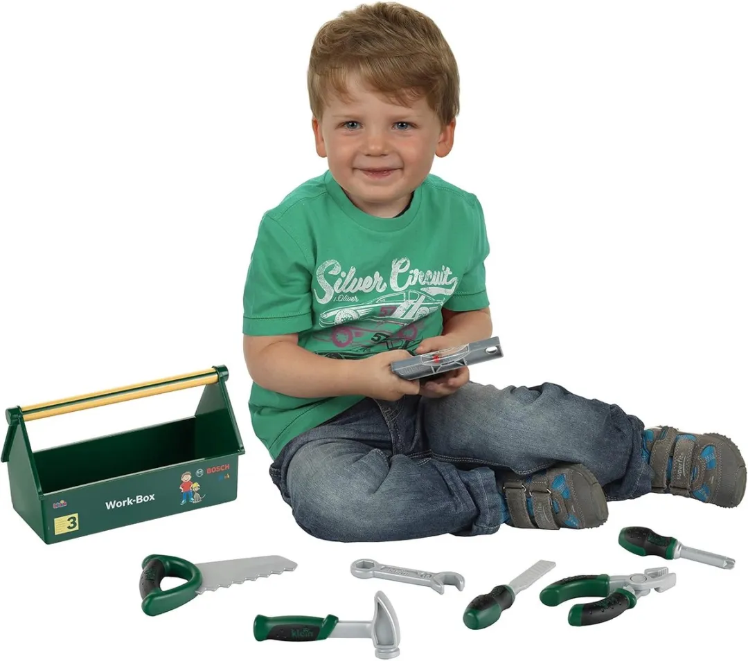 Klein Toys Bosch Mini Speelgoed Gereedschapkoffer - Meerkleurig