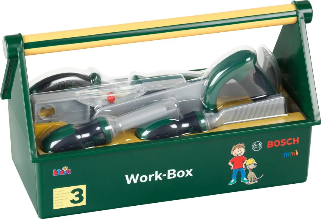 Klein Toys Bosch Mini Speelgoed Gereedschapkoffer - Meerkleurig - afbeelding 6 van 6