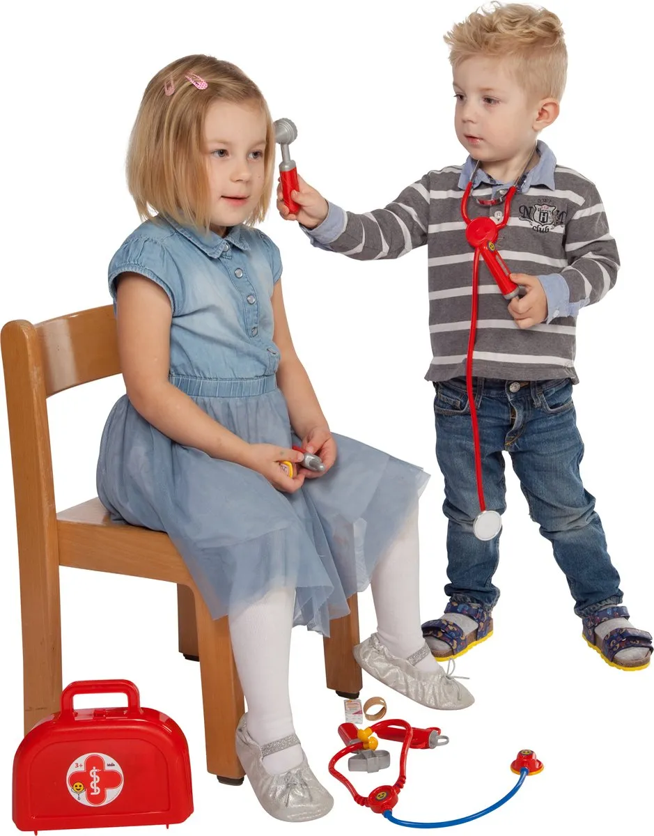Klein Toys Artsenkoffer Rood - 21x6,3x17cm