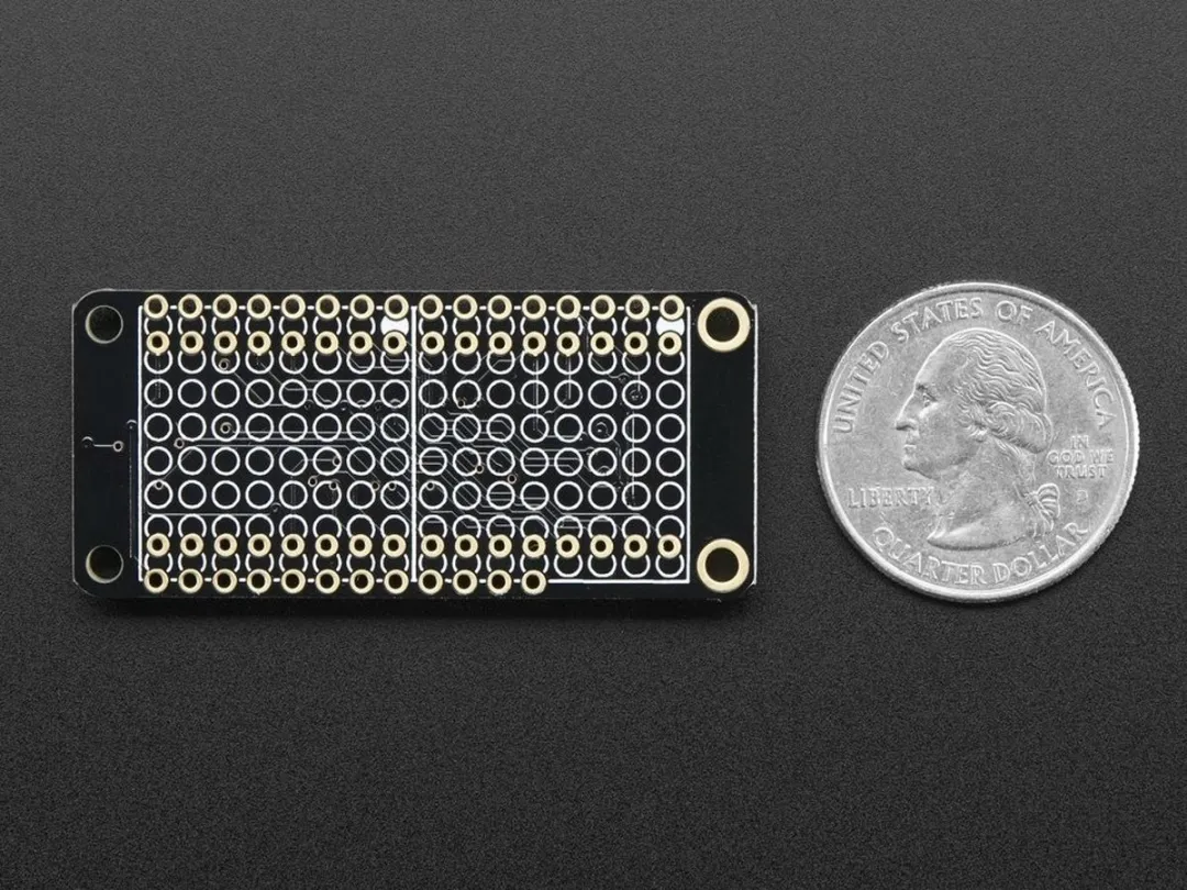 Adafruit 8x16 LED Matrix FeatherWing 3090 - Meerkleurig