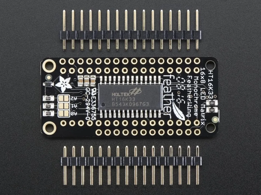 Adafruit 8x16 LED Matrix FeatherWing 3090 - Meerkleurig