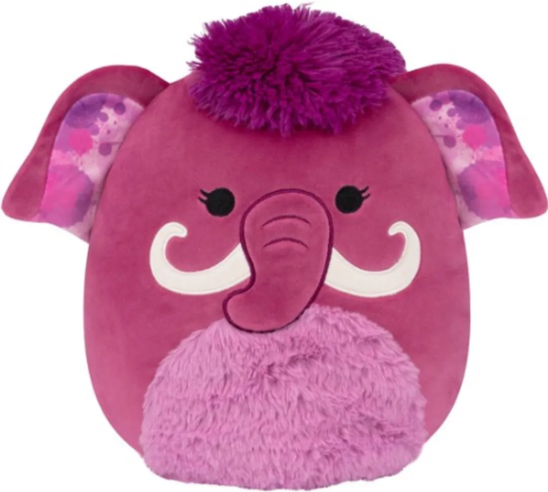 Squishmallows Magdalena Mammoet Pluche 35cm - Paars