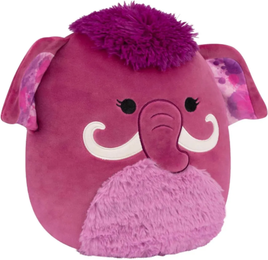 Squishmallows Magdalena Mammoet Pluche 35cm - Paars