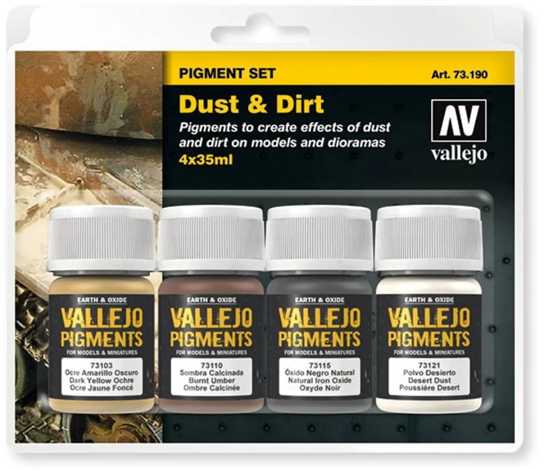 Vallejo 73190 Dust Pigmentset