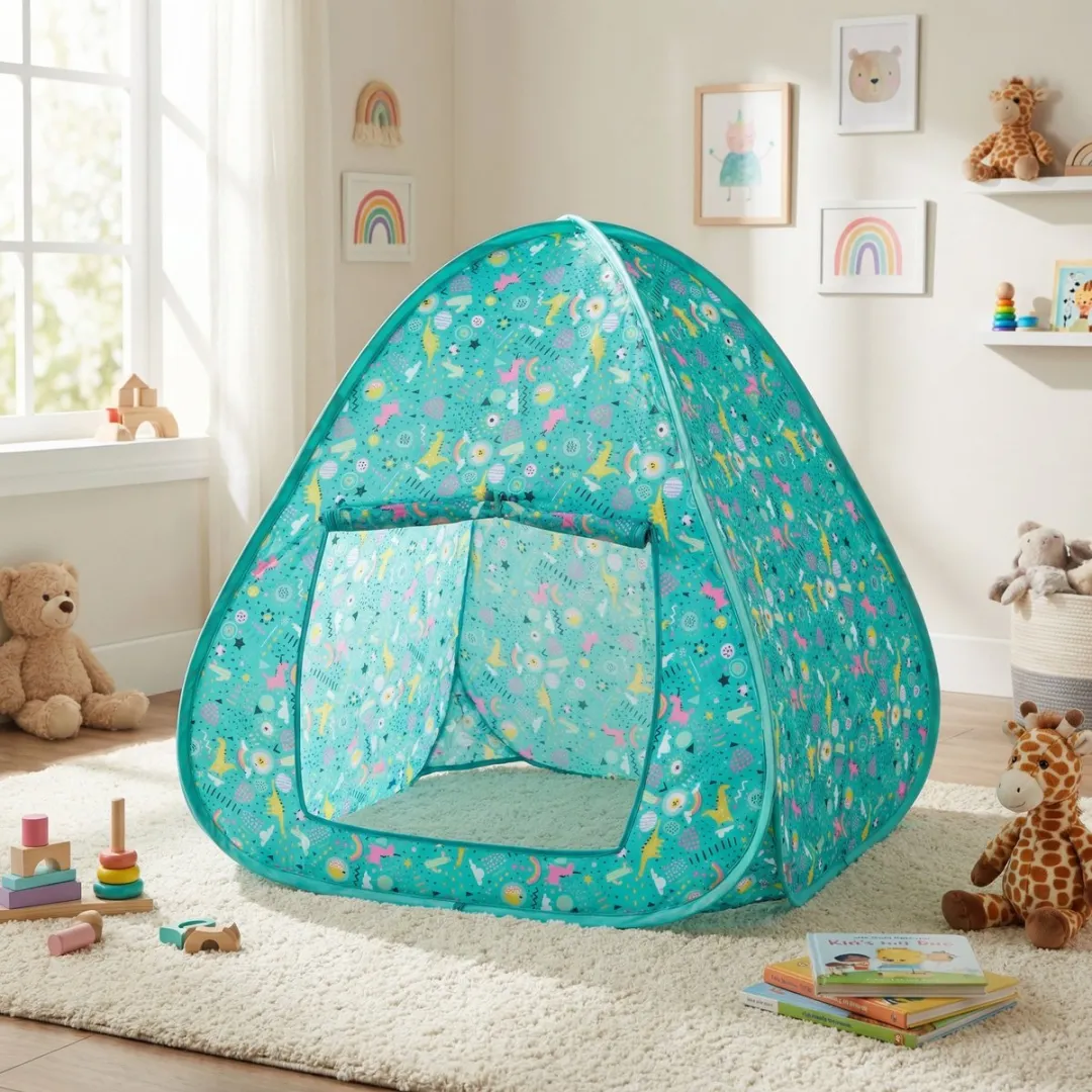 Eddy Toys Pop Up Speeltent 95x70x78cm - Meerkleurig