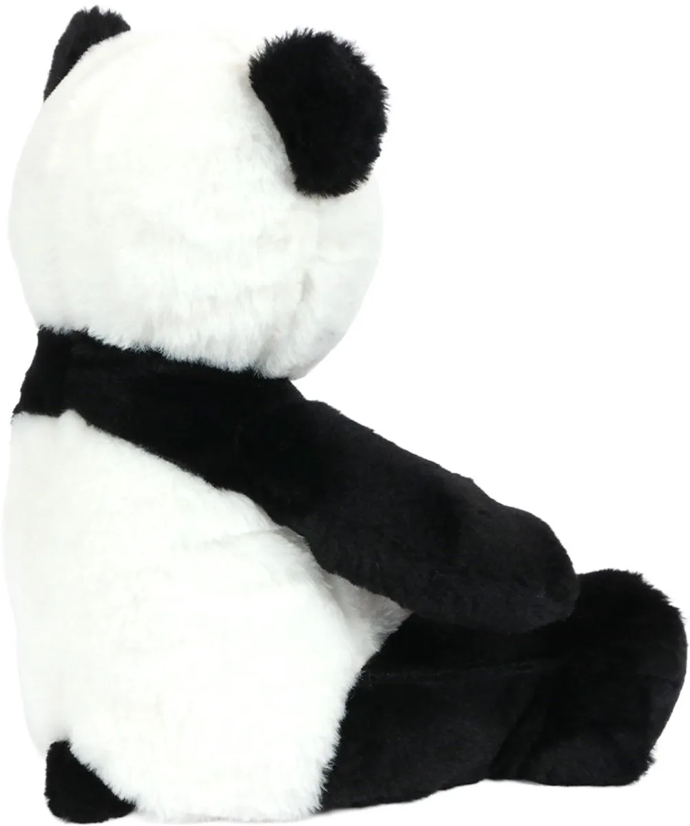 PIA Soft Toys Pluche Panda - 33 cm - Zwart/Wit