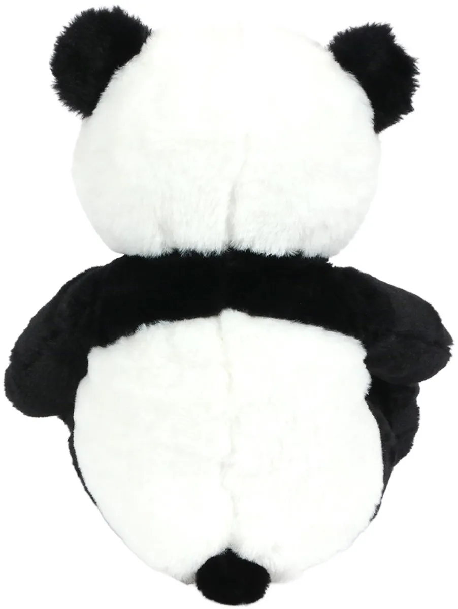 PIA Soft Toys Pluche Panda - 33 cm - Zwart/Wit