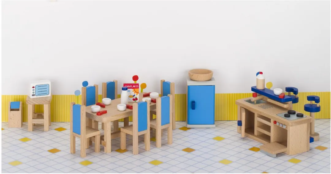 Goki Moderne Keuken 30-delig - Blauw