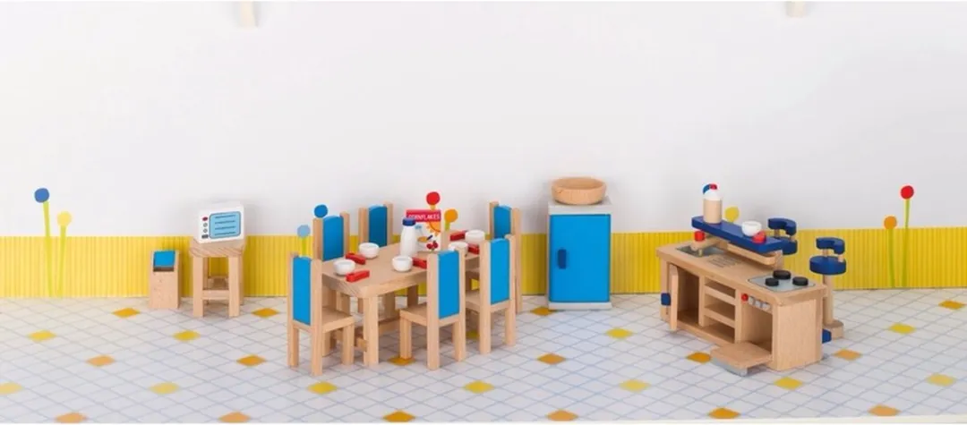 Goki Moderne Keuken 30-delig - Blauw
