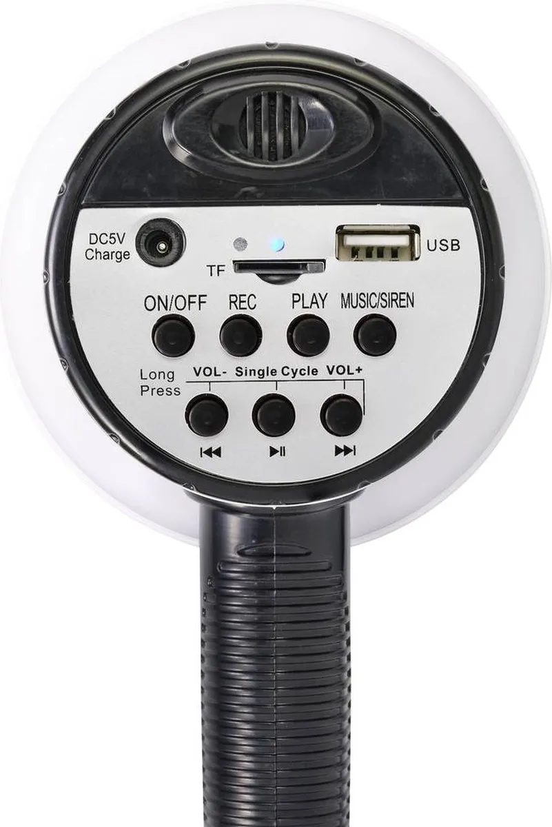 Renkforce RF-MP-200 Megafoon - Zwart/wit
