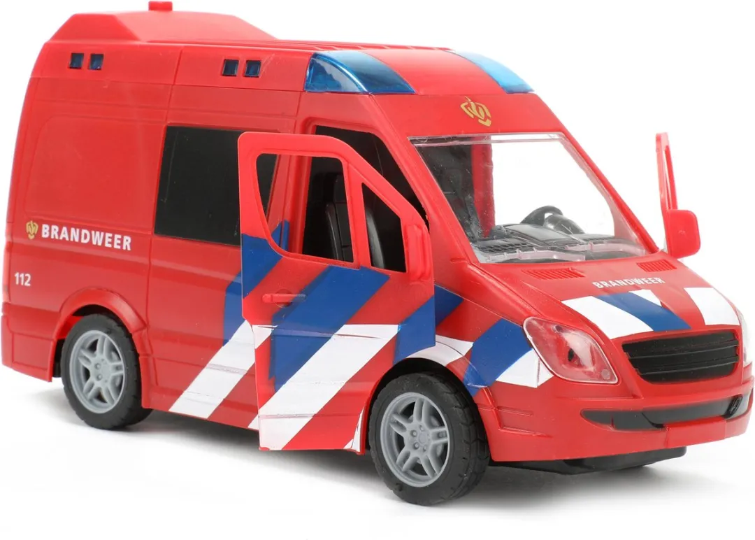 Toi-Toys Brandweerwagen Licht & Geluid 23415C - Rood