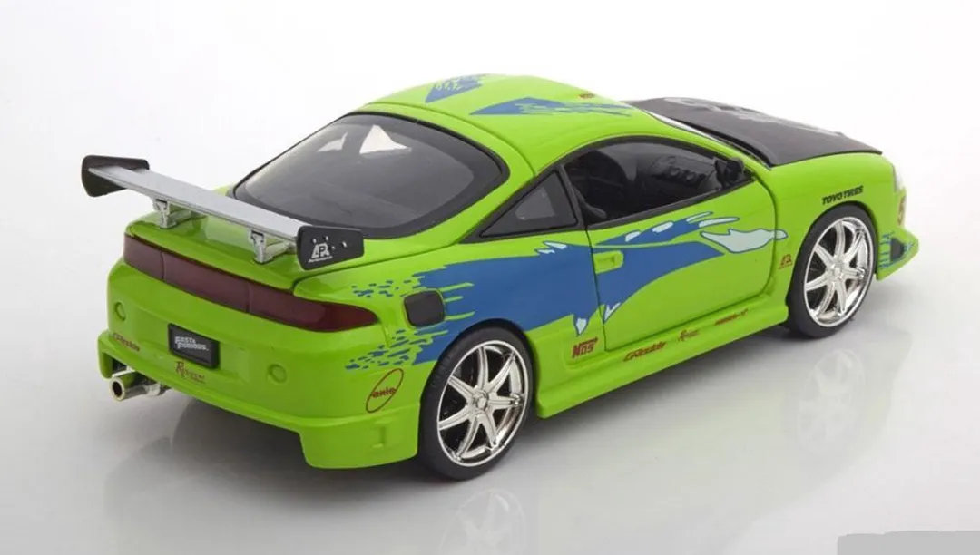 Jada Toys Brian's Mitsubishi Eclipse 2001 1:24 - Multicolor
