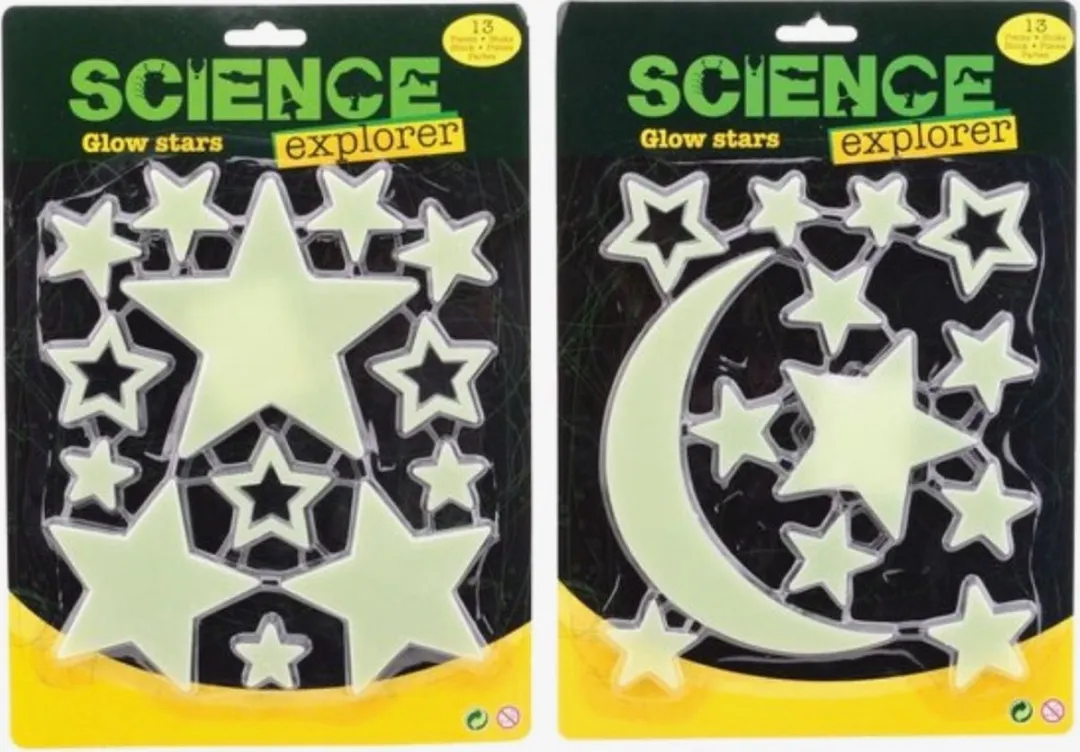 Johntoy Glow-in-the-Dark Sterrenhemel Stickers