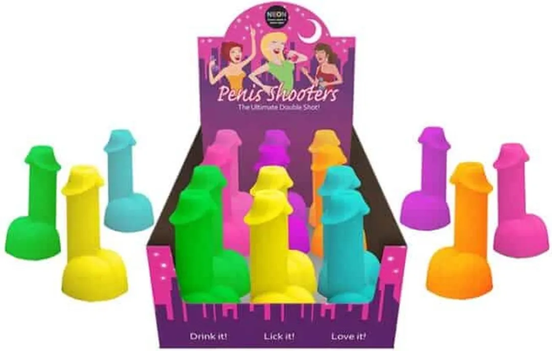 KHEPER GAMES | Kheper Games Neon Chupitos Forma Pene