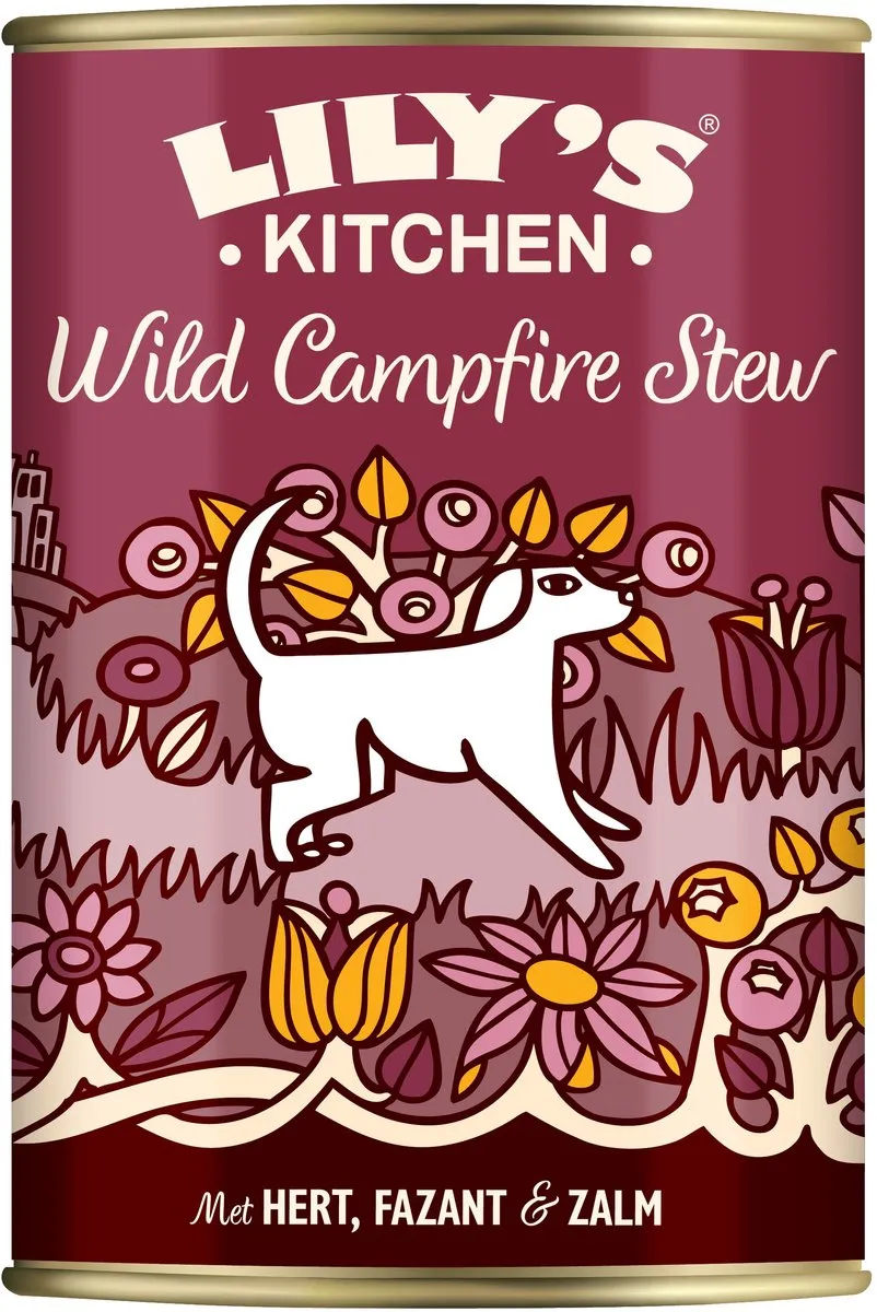 Lily's Kitchen Wild Campfire Stoofpotje Hondenvoer 6x400g
