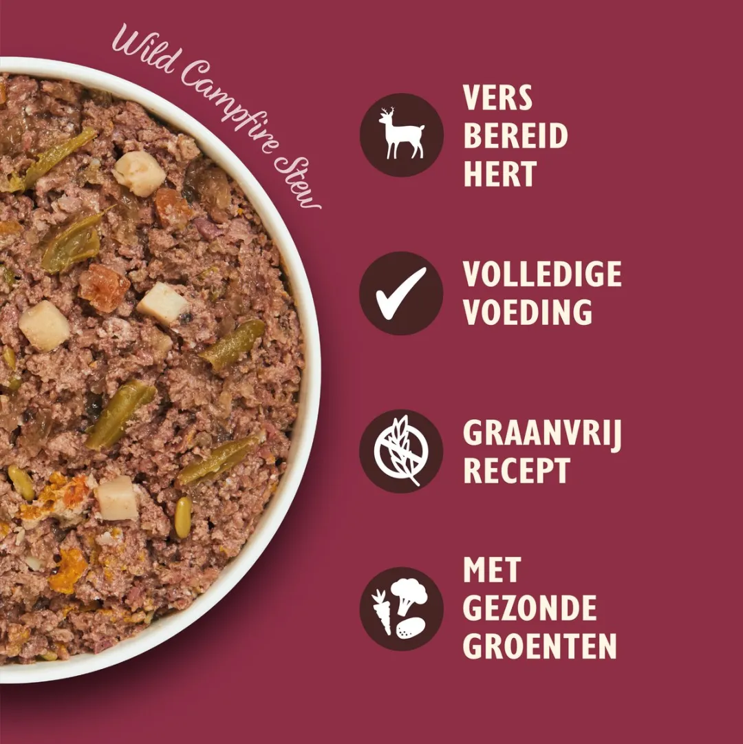 Lily's Kitchen Wild Campfire Stoofpotje Hondenvoer 6x400g