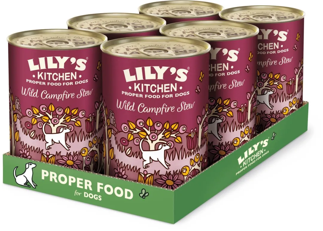 Lily's Kitchen Wild Campfire Stoofpotje Hondenvoer 6x400g