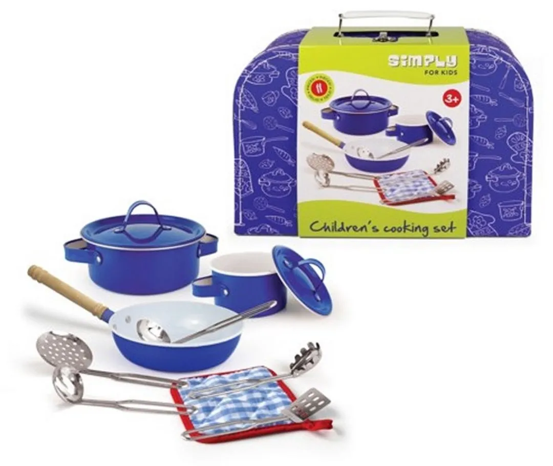 Simply for Kids Kookset Blauw