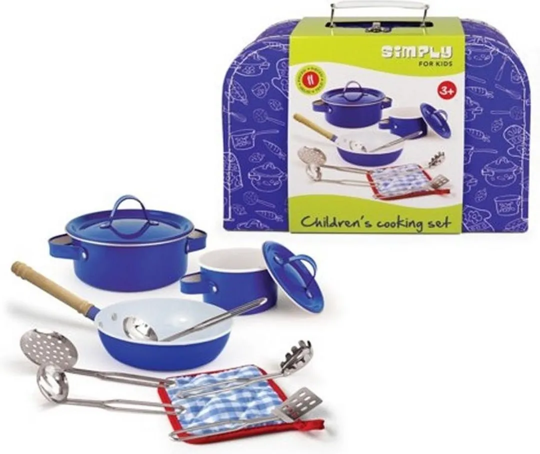 Simply for Kids Kookset Blauw