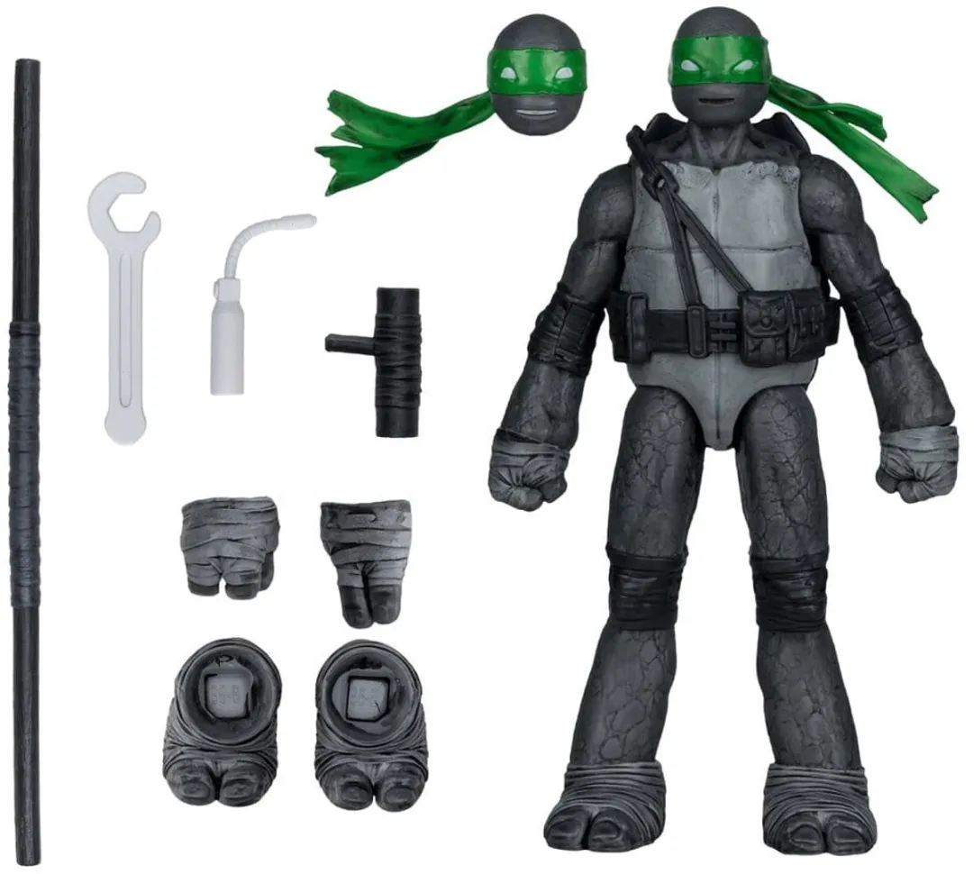 McFarlane Toys TMNT Page Punchers Donatello - Red Platinum Edition MCF11419