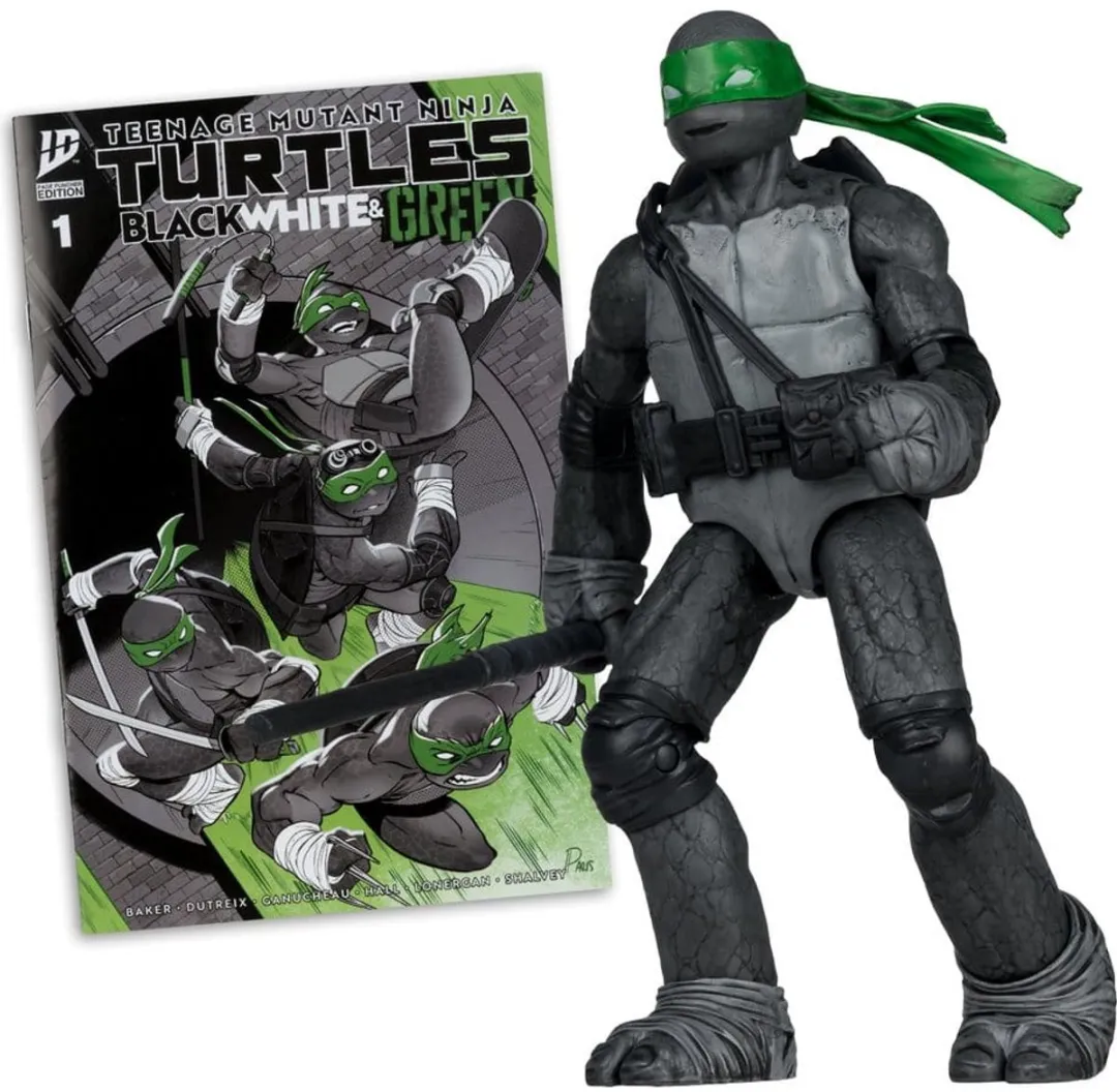 McFarlane Toys TMNT Page Punchers Donatello - Red Platinum Edition MCF11419