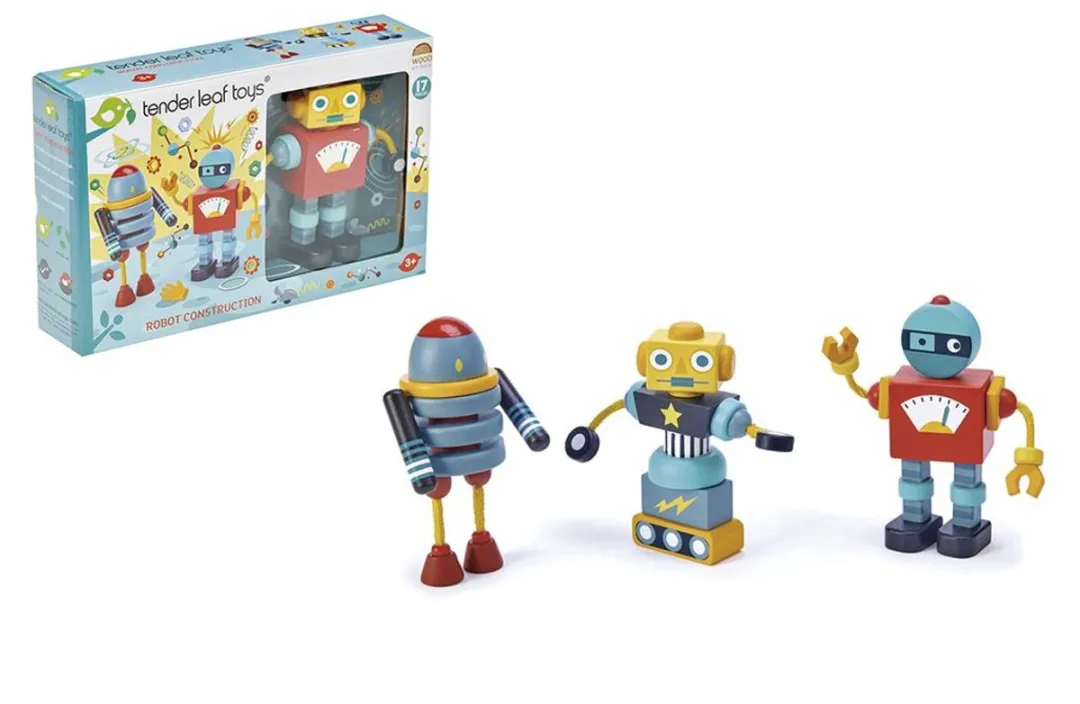 Tender Leaf Toys Stapelspel Robot Junior