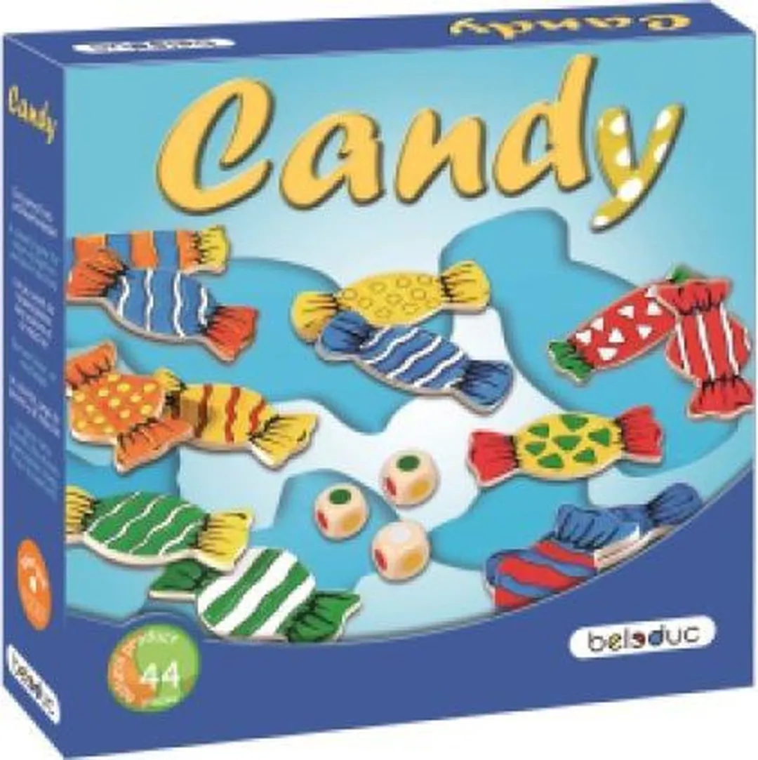 Beleduc Candy Houten Spel - 41 Stuks - Ø45cm