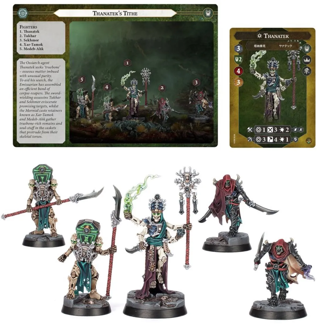 Games Workshop Warhammer Underworlds Thanatek's Tithe - 20 Onderdelen